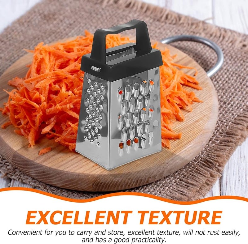 3Pcs Stainless Steel Kitchen Grater Set Multi Functional Vegetable Slicer For Potato Carrot - Image 4